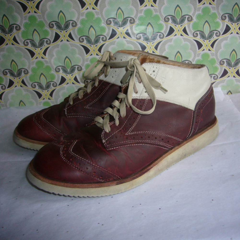 Vael Project Burgundy Hybrid Oxford Shoe - 9 9.5 - Picture 2 of 8
